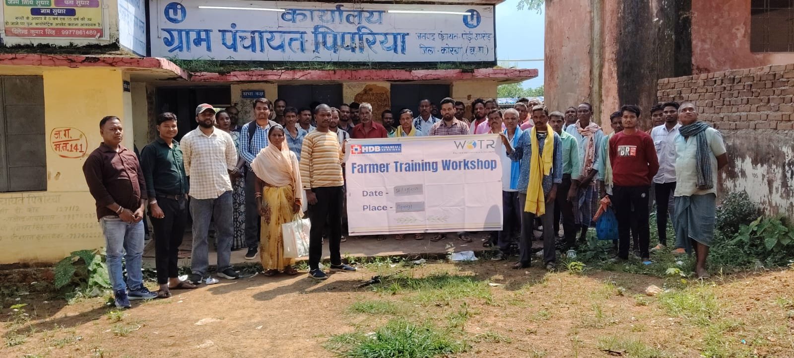 टिकाऊ कृषि से संवरेगी आजीविका: लैंगी और पिपरिया में किसानों को मिला उन्नत खेती का प्रशिक्षण